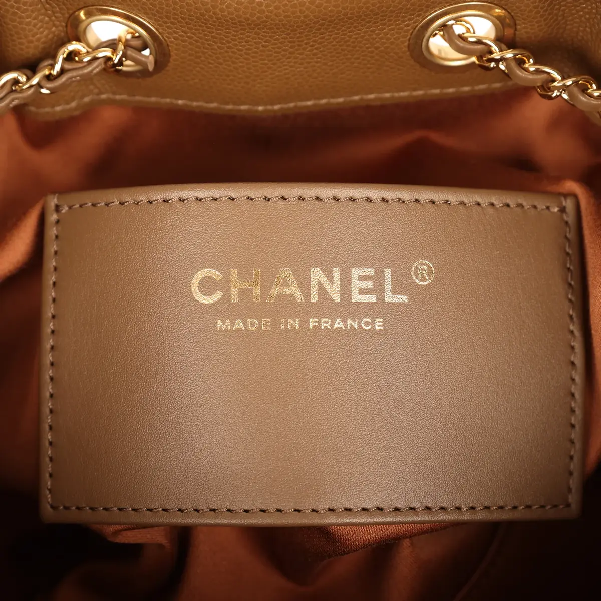 Chanel Chanel Small 25 Hobo Bag Brown Shiny Caviar Gold Hardware | Thumbnail 9 Chanel Chanel Small 25 Hobo Bag Brown Shiny Caviar Gold Hardware | Thumbnail 9