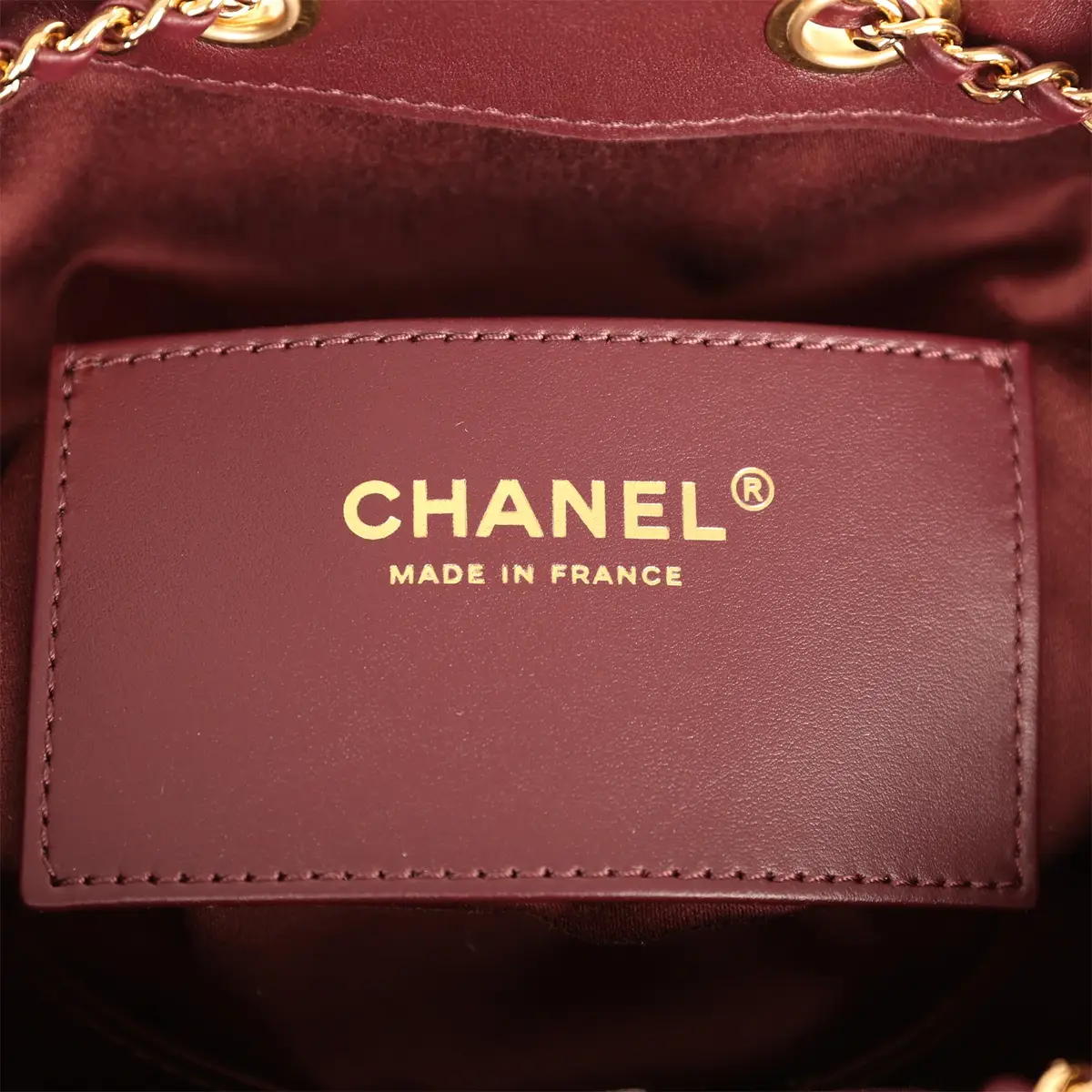 Chanel Chanel Small 25 Hobo Bag Burgundy Suede Gold Hardware | Thumbnail 9 Chanel Chanel Small 25 Hobo Bag Burgundy Suede Gold Hardware | Thumbnail 9