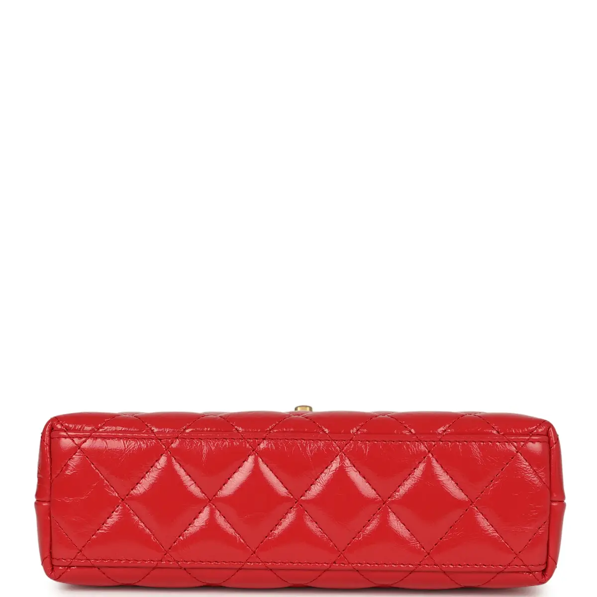 Chanel Chanel Small Kelly Shopper Dark Red Shiny Aged Calfskin Brushed Gold Hardware | Thumbnail 6 Chanel Chanel Small Kelly Shopper Dark Red Shiny Aged Calfskin Brushed Gold Hardware | Thumbnail 6