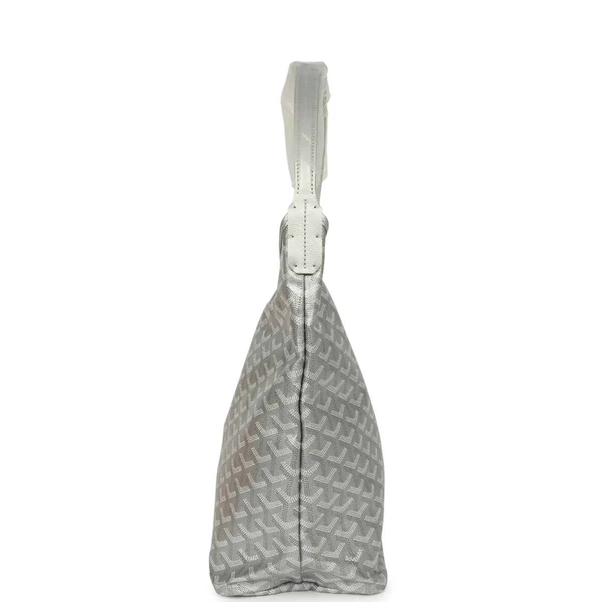 goyard Goyard Goyardine Silver Metallic Boheme Hobo Palladium Hardware | Thumbnail 4 goyard Goyard Goyardine Silver Metallic Boheme Hobo Palladium Hardware | Thumbnail 4