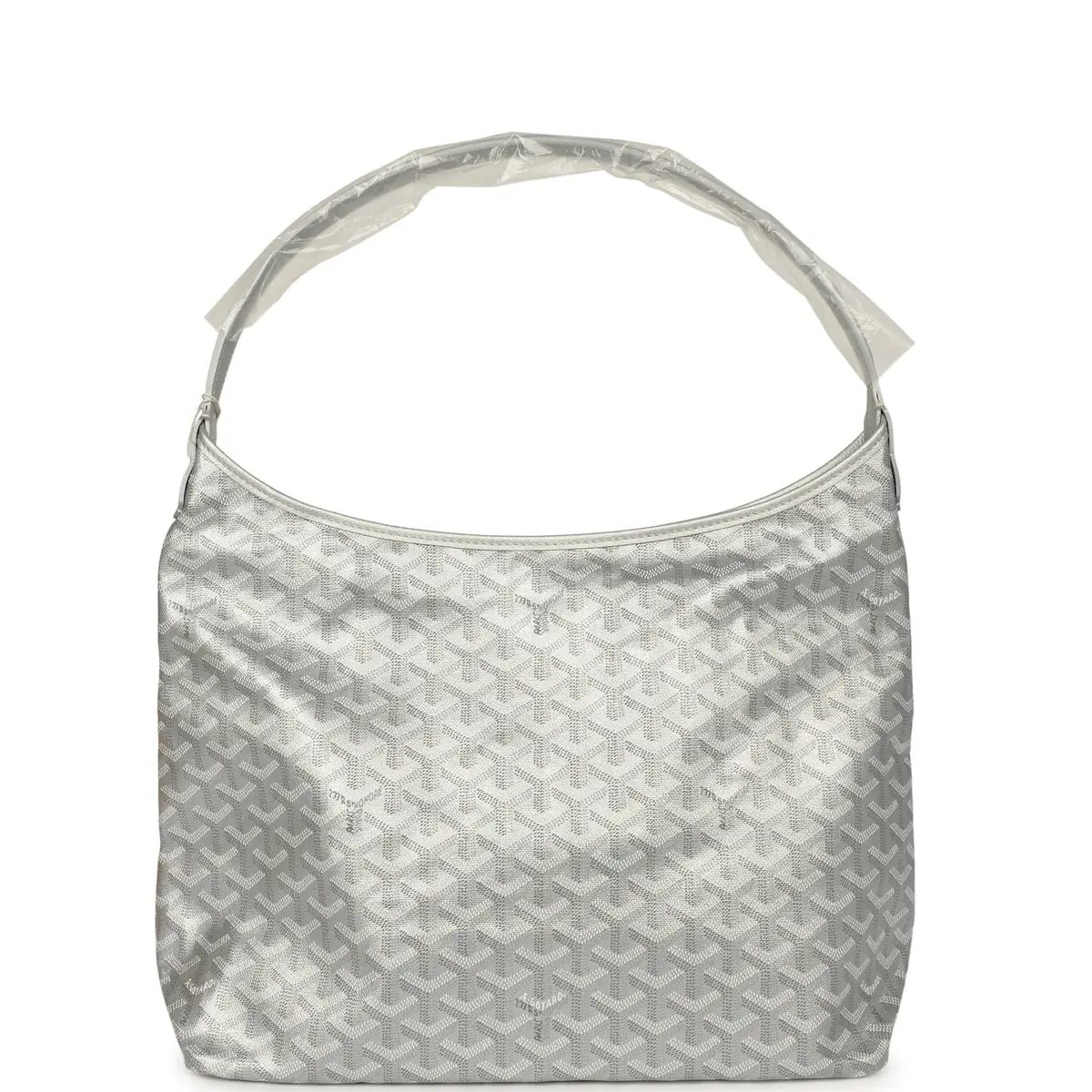 goyard Goyard Goyardine Silver Metallic Boheme Hobo Palladium Hardware | Thumbnail 5 goyard Goyard Goyardine Silver Metallic Boheme Hobo Palladium Hardware | Thumbnail 5