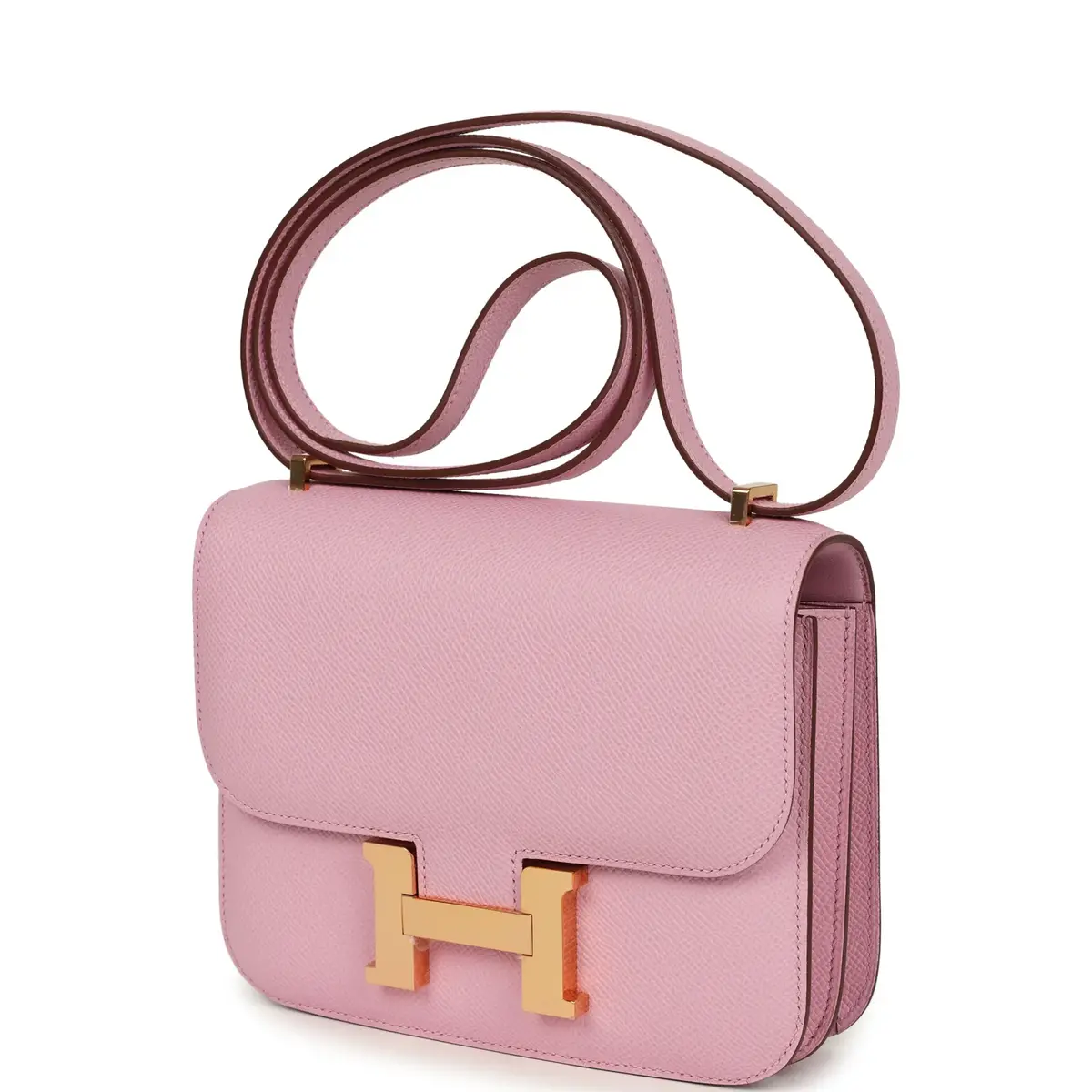 HERMÈS Hermes Constance 18 Mauve Sylvestre Epsom Rose Gold Hardware | Thumbnail 5 HERMÈS Hermes Constance 18 Mauve Sylvestre Epsom Rose Gold Hardware | Thumbnail 5