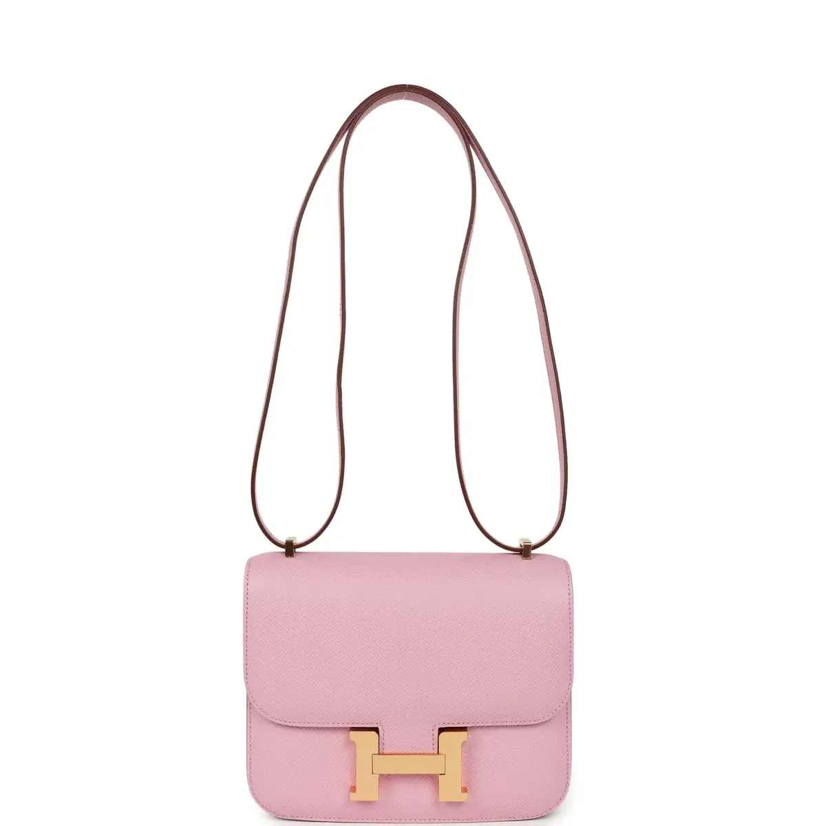 HERMÈS Hermes Constance 18 Mauve Sylvestre Epsom Rose Gold Hardware | Thumbnail 7 HERMÈS Hermes Constance 18 Mauve Sylvestre Epsom Rose Gold Hardware | Thumbnail 7