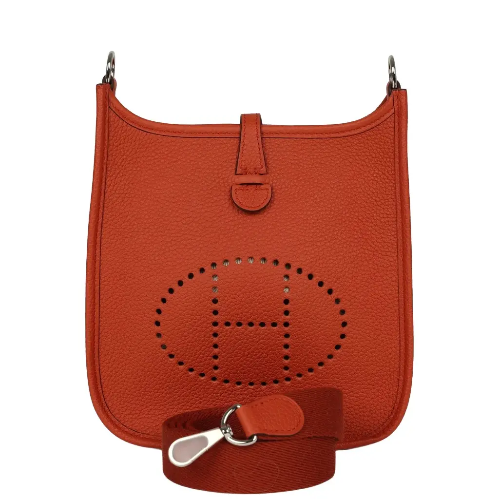 Hermes Evelyne TPM Terre Battue Maurice Palladium Hardware Hermes Evelyne TPM Terre Battue Maurice Palladium Hardware