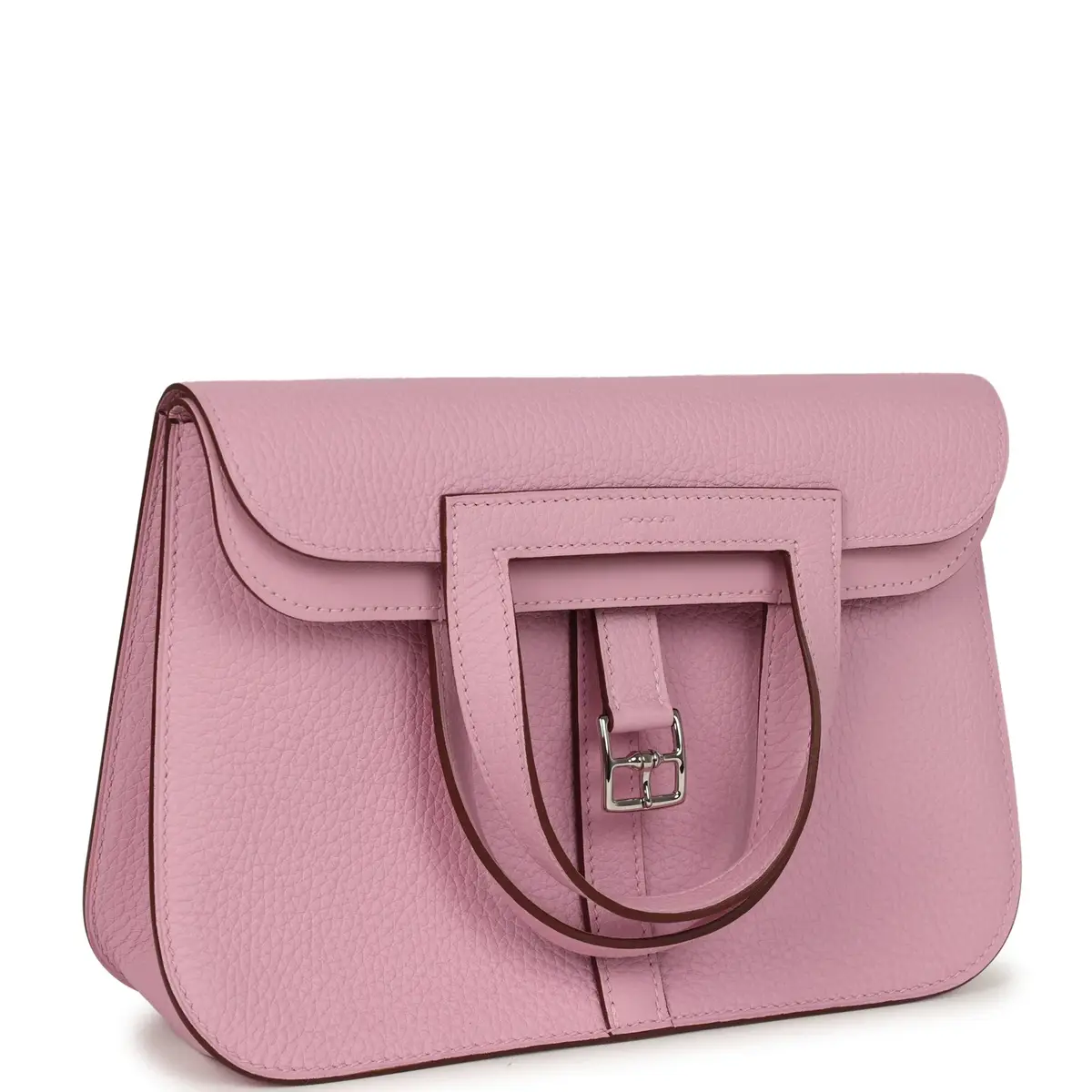 HERMÈS Hermes Halzan 25 Mauve Sylvestre Clemence Palladium Hardware | Thumbnail 2 HERMÈS Hermes Halzan 25 Mauve Sylvestre Clemence Palladium Hardware | Thumbnail 2