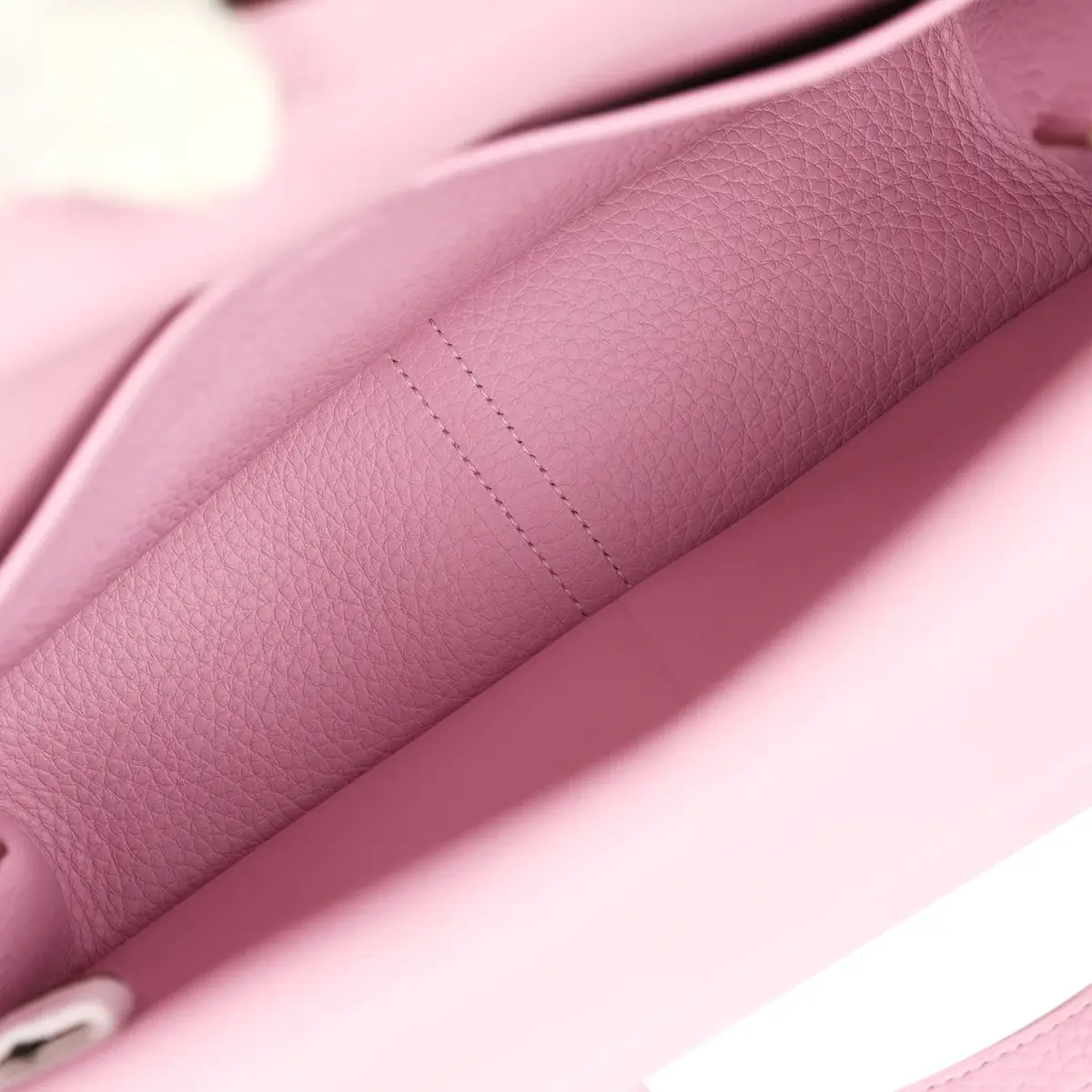 HERMÈS Hermes Halzan 25 Mauve Sylvestre Clemence Palladium Hardware | Thumbnail 11 HERMÈS Hermes Halzan 25 Mauve Sylvestre Clemence Palladium Hardware | Thumbnail 11