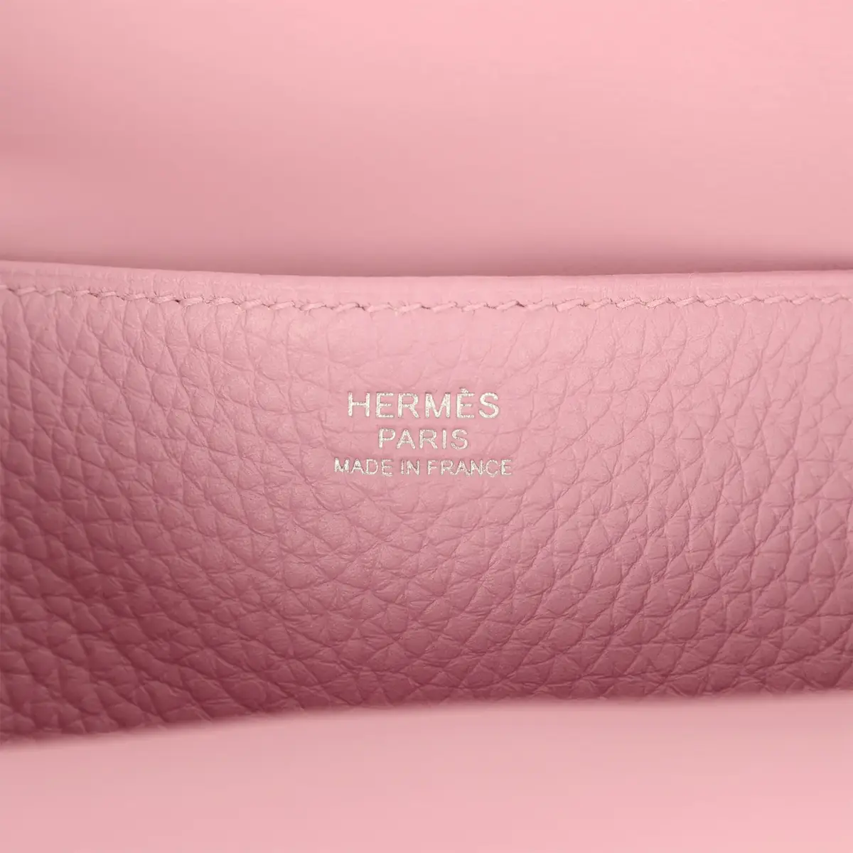 HERMÈS Hermes Halzan 25 Mauve Sylvestre Clemence Palladium Hardware | Thumbnail 12 HERMÈS Hermes Halzan 25 Mauve Sylvestre Clemence Palladium Hardware | Thumbnail 12