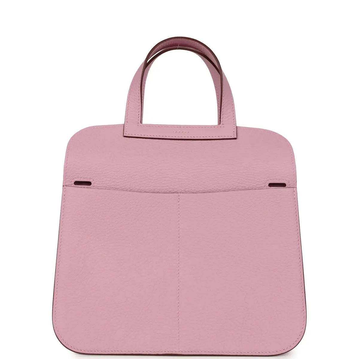 HERMÈS Hermes Halzan 25 Mauve Sylvestre Clemence Palladium Hardware | Thumbnail 9 HERMÈS Hermes Halzan 25 Mauve Sylvestre Clemence Palladium Hardware | Thumbnail 9
