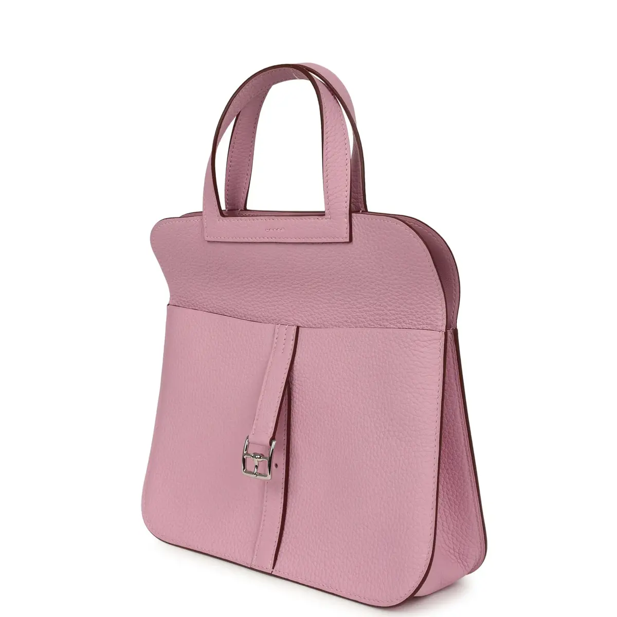 HERMÈS Hermes Halzan 25 Mauve Sylvestre Clemence Palladium Hardware | Thumbnail 10 HERMÈS Hermes Halzan 25 Mauve Sylvestre Clemence Palladium Hardware | Thumbnail 10