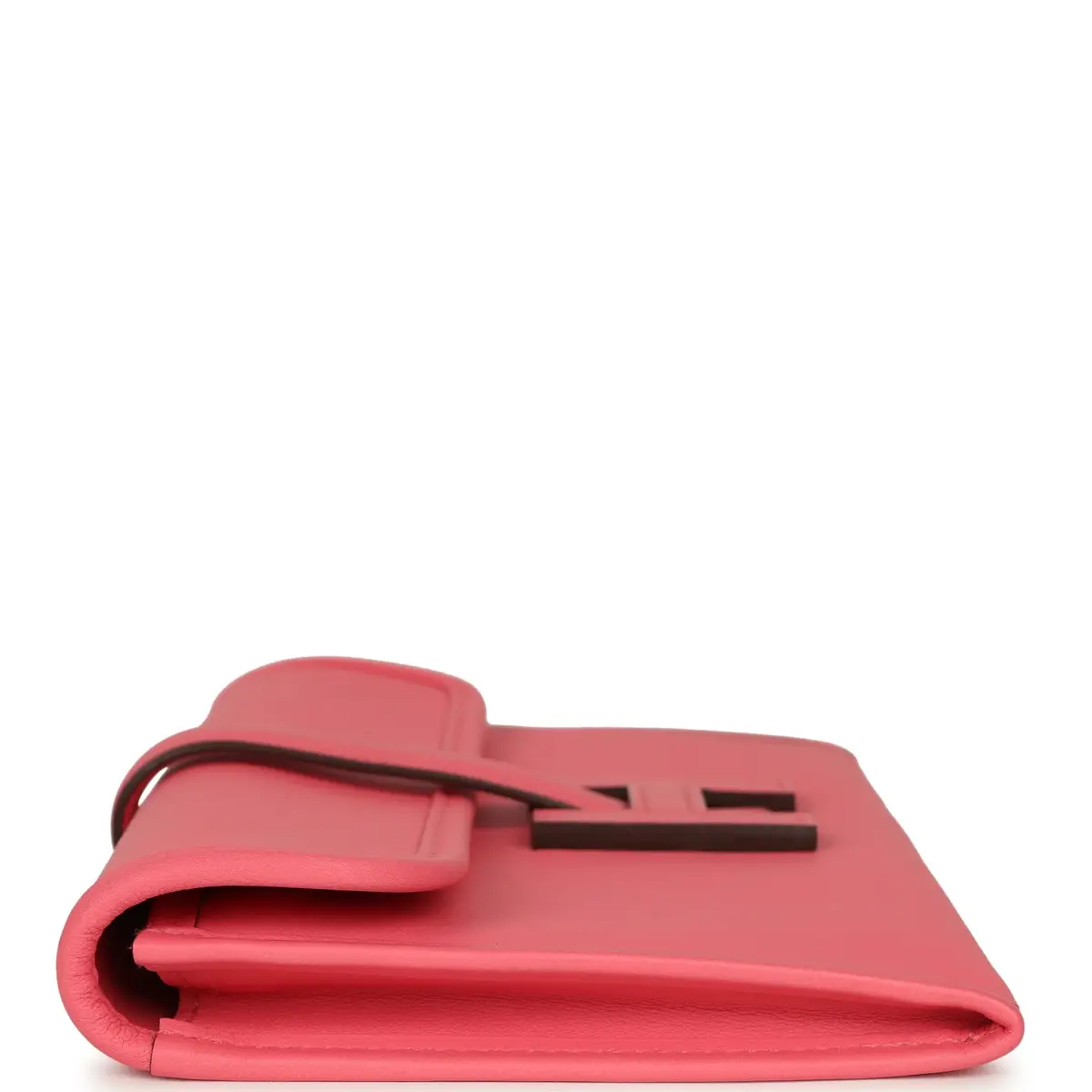HERMÈS Hermes Jige Duo Clutch Rose Azalee Swift Palladium Hardware | Thumbnail 4 HERMÈS Hermes Jige Duo Clutch Rose Azalee Swift Palladium Hardware | Thumbnail 4