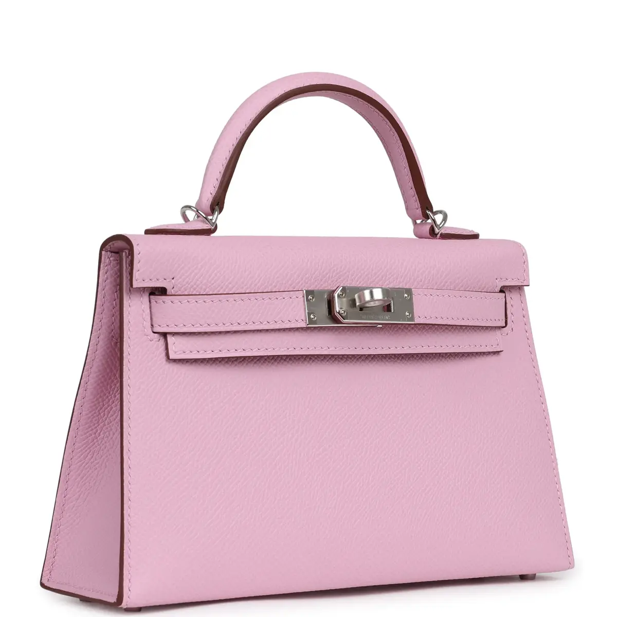 HERMÈS Hermes Kelly Sellier 20 Mauve Sylvestre Epsom Palladium Hardware | Thumbnail 2