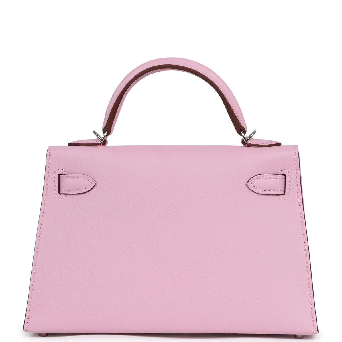 HERMÈS Hermes Kelly Sellier 20 Mauve Sylvestre Epsom Palladium Hardware | Thumbnail 4