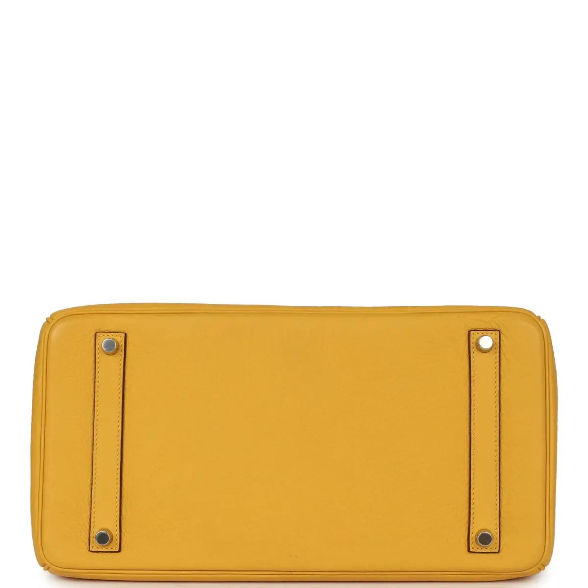 HERMÈS Pre-owned Hermes Birkin 35 Jaune Ambre Togo Palladium Hardware | Thumbnail 6