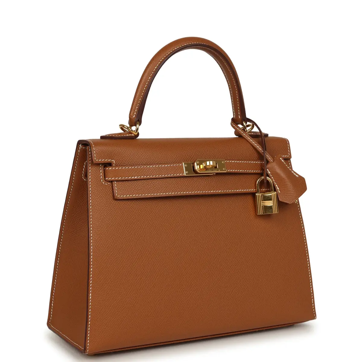 HERMÈS Pre-owned Hermes Kelly Sellier 25 Gold Epsom Gold Hardware | Thumbnail 2 HERMÈS Pre-owned Hermes Kelly Sellier 25 Gold Epsom Gold Hardware | Thumbnail 2
