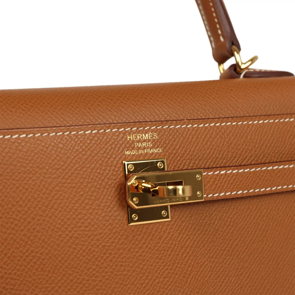 HERMÈS Pre-owned Hermes Kelly Sellier 25 Gold Epsom Gold Hardware | Thumbnail 7 HERMÈS Pre-owned Hermes Kelly Sellier 25 Gold Epsom Gold Hardware | Thumbnail 7