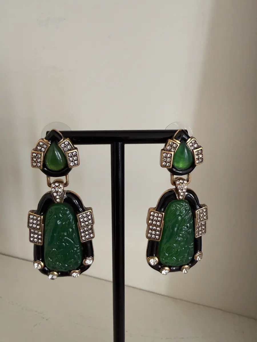Jen Wonders Studio Jade Earrings | Thumbnail 2 Jen Wonders Studio Jade Earrings | Thumbnail 2