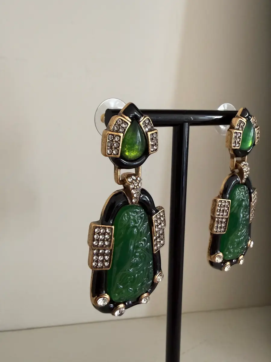 Jen Wonders Studio Jade Earrings | Thumbnail 4 Jen Wonders Studio Jade Earrings | Thumbnail 4