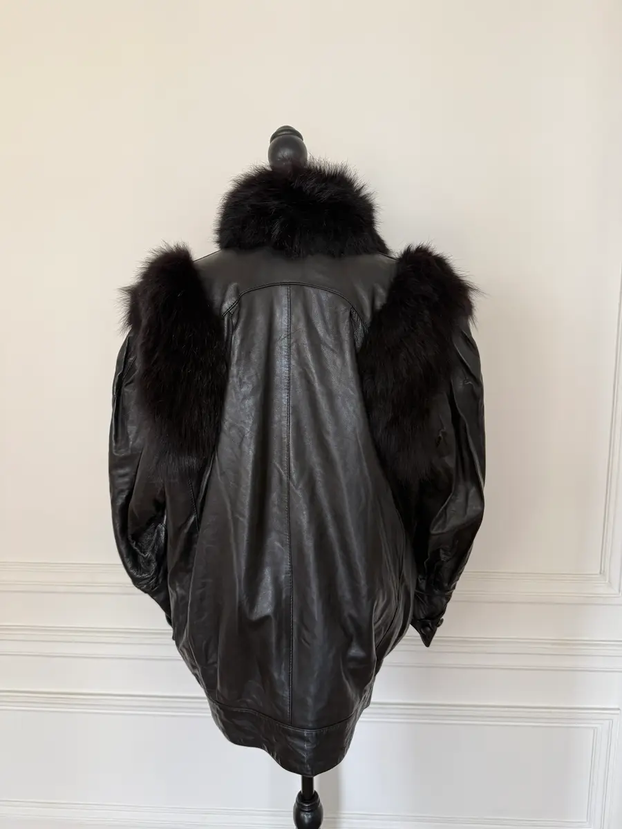 Jen Wonders Studio Leather and Fur Jacket | Thumbnail 7 Jen Wonders Studio Leather and Fur Jacket | Thumbnail 7
