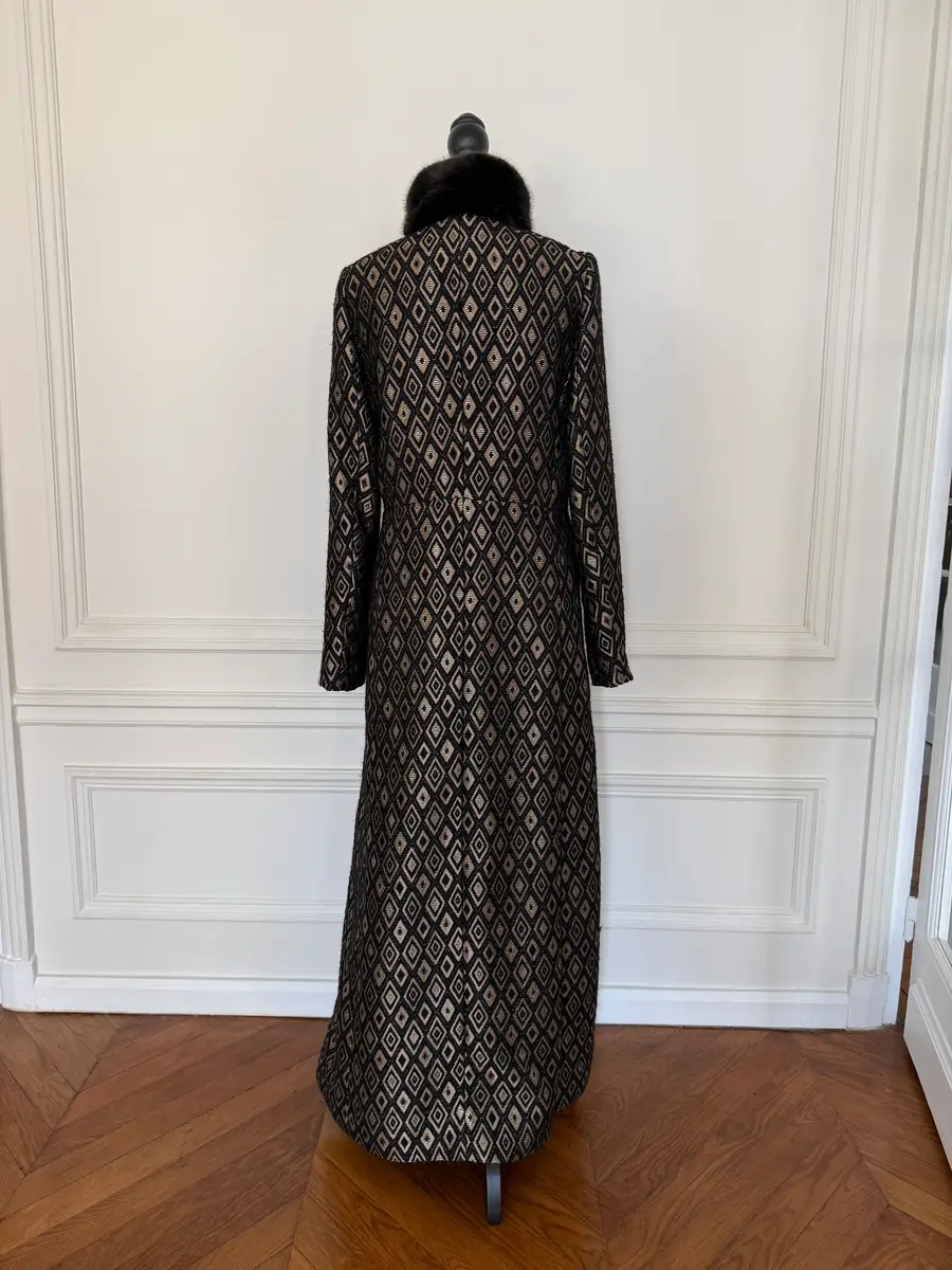 Jen Wonders Studio Long Brocade Coat | Thumbnail 11 Jen Wonders Studio Long Brocade Coat | Thumbnail 11