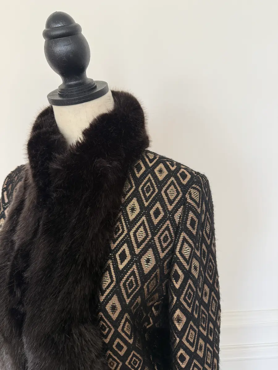 Jen Wonders Studio Long Brocade Coat | Thumbnail 9 Jen Wonders Studio Long Brocade Coat | Thumbnail 9