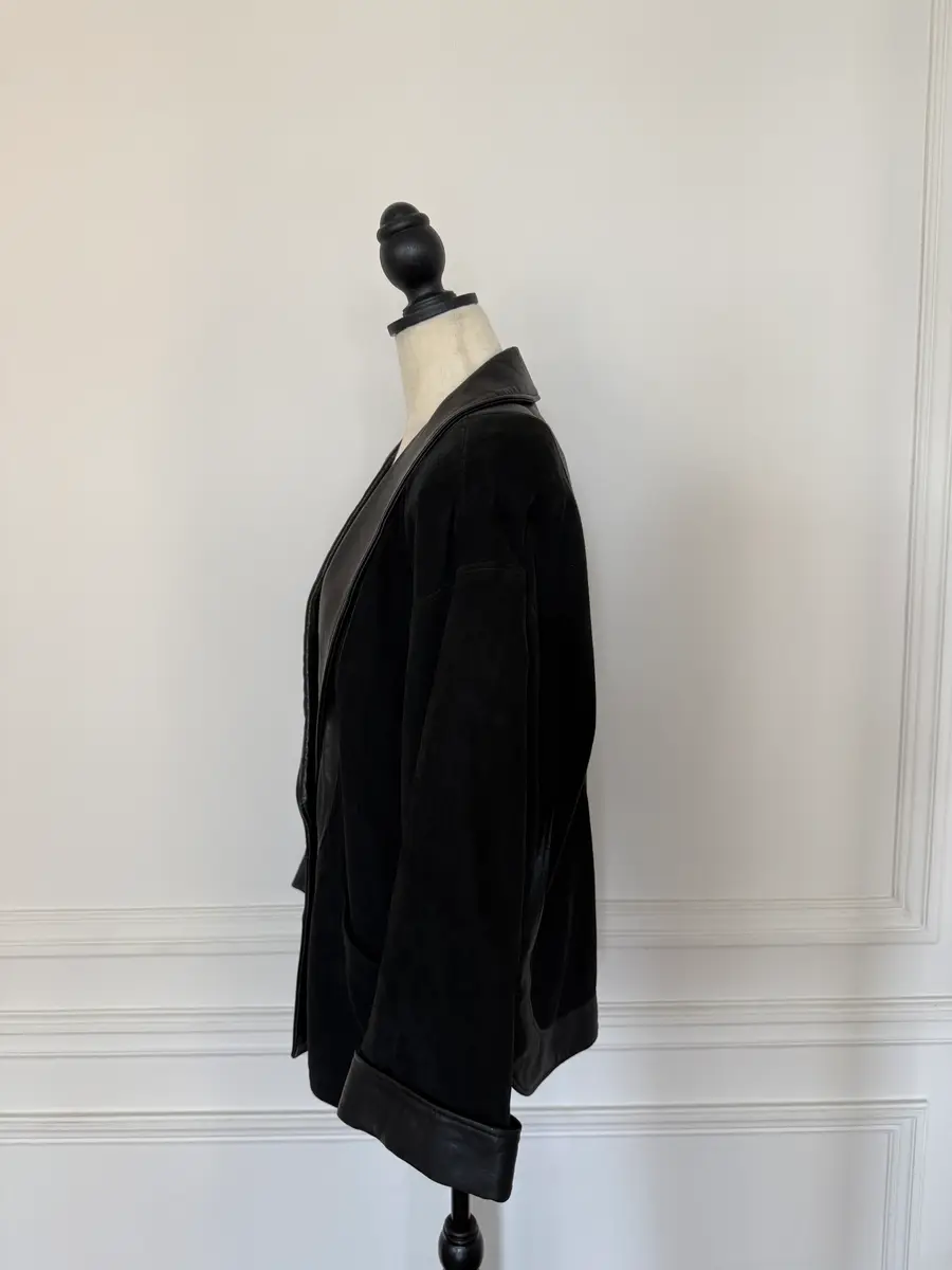 Jen Wonders Studio Suede and Leather Jacket | Thumbnail 5 Jen Wonders Studio Suede and Leather Jacket | Thumbnail 5