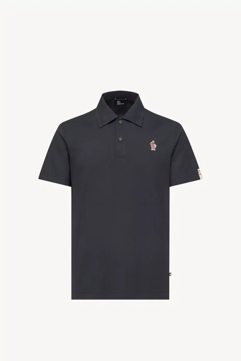 Moncler Grenoble Logo Patch Polo Shirt | Thumbnail 2 Moncler Grenoble Logo Patch Polo Shirt | Thumbnail 2