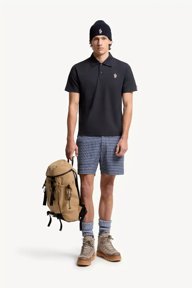 Moncler Grenoble Logo Patch Polo Shirt | Thumbnail 3 Moncler Grenoble Logo Patch Polo Shirt | Thumbnail 3