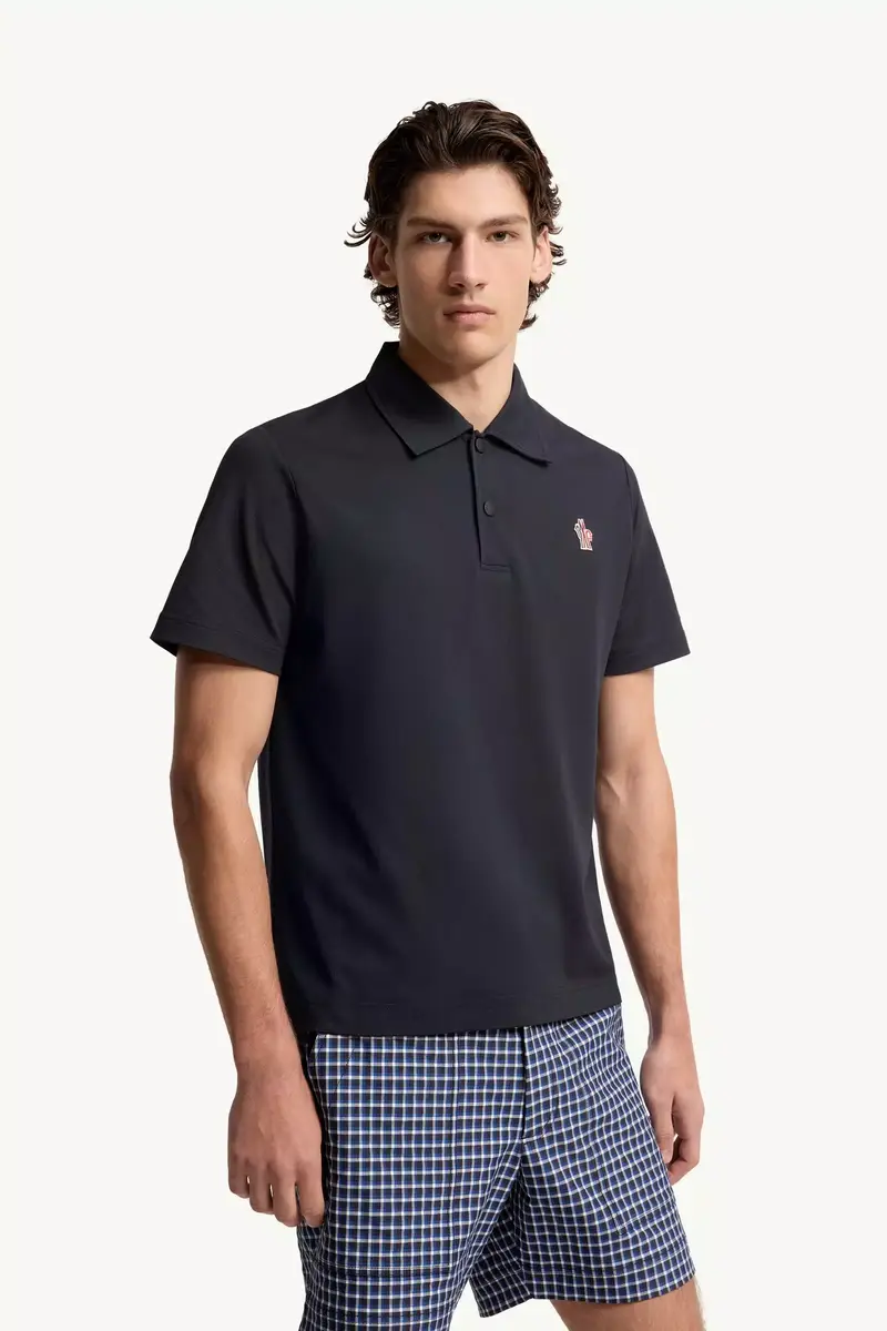 Moncler Grenoble Logo Patch Polo Shirt | Thumbnail 5 Moncler Grenoble Logo Patch Polo Shirt | Thumbnail 5