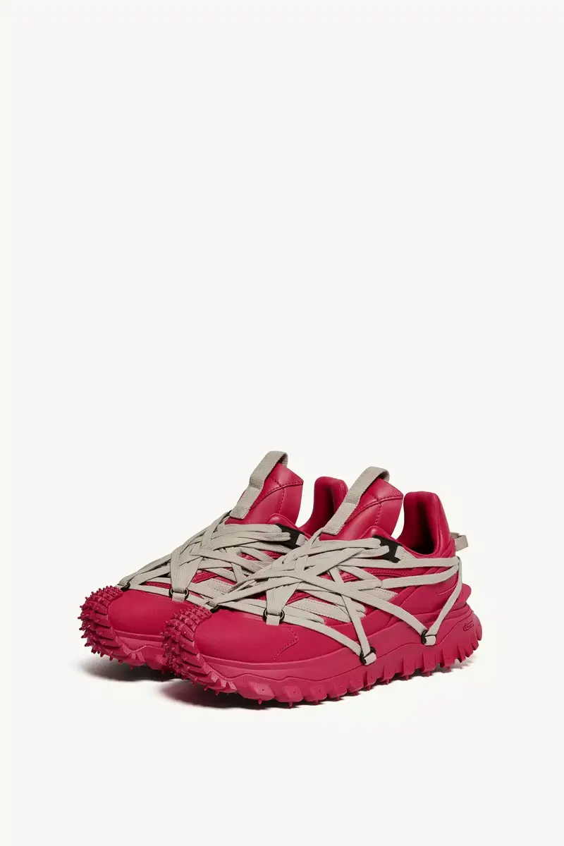 Moncler + Rick Owens Trailgrip Megalace Leather Sneakers | Thumbnail 5 Moncler + Rick Owens Trailgrip Megalace Leather Sneakers | Thumbnail 5