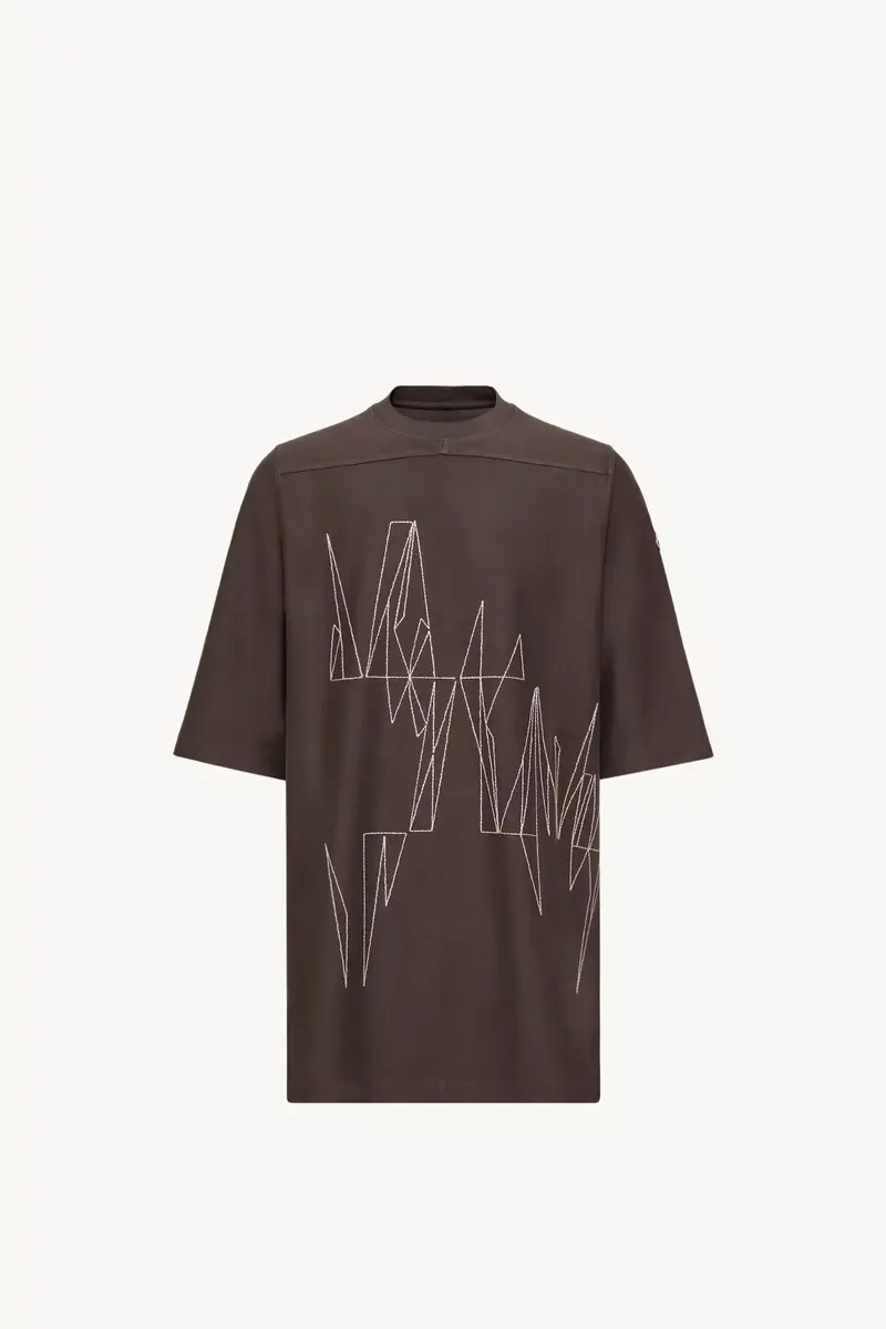 Moncler + Rick Owens Jumbo Cotton T-shirt | Thumbnail 2 Moncler + Rick Owens Jumbo Cotton T-shirt | Thumbnail 2