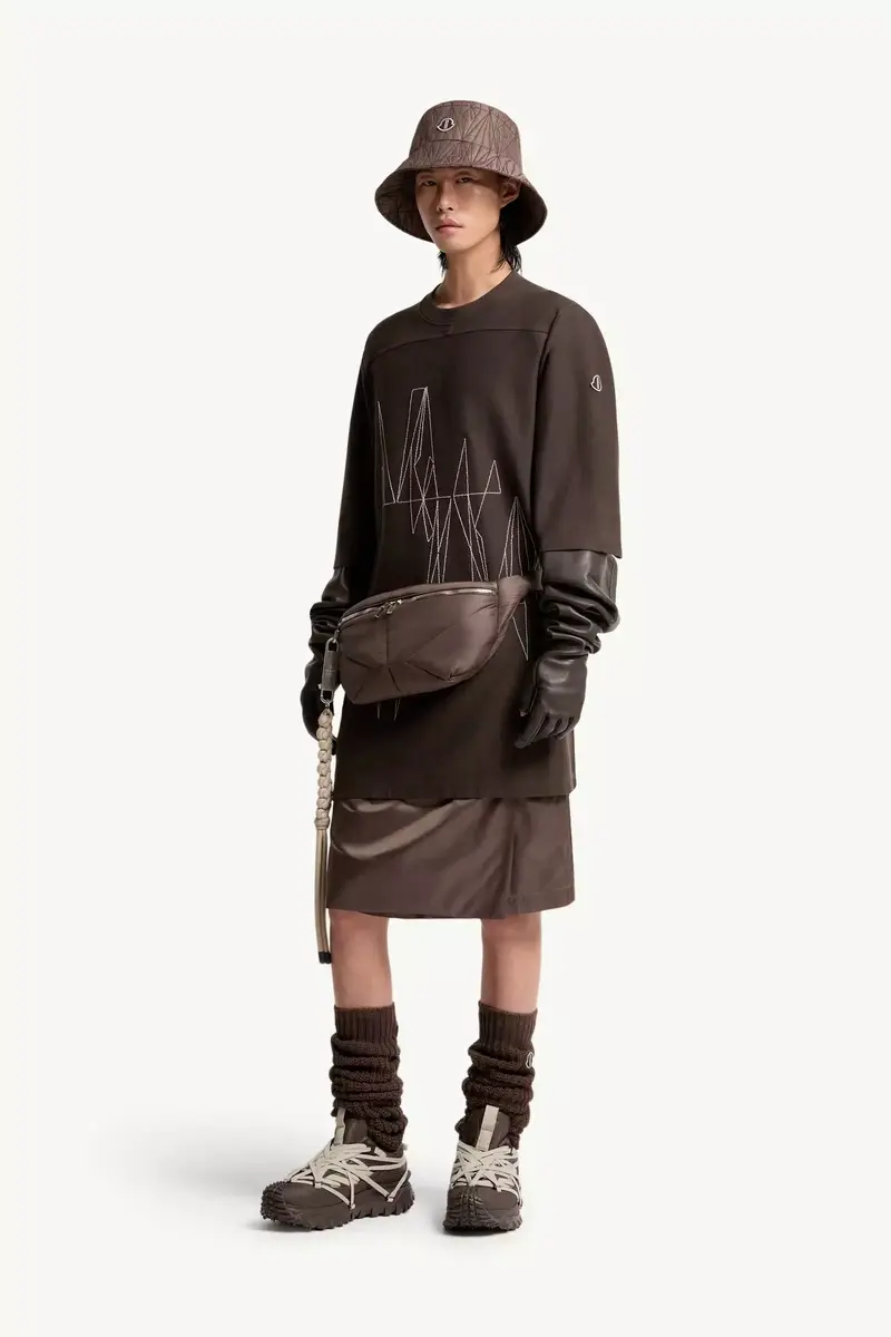 Moncler + Rick Owens Jumbo Cotton T-shirt | Thumbnail 3 Moncler + Rick Owens Jumbo Cotton T-shirt | Thumbnail 3