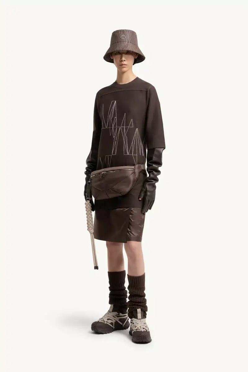 Moncler + Rick Owens Jumbo Cotton T-shirt | Thumbnail 4 Moncler + Rick Owens Jumbo Cotton T-shirt | Thumbnail 4