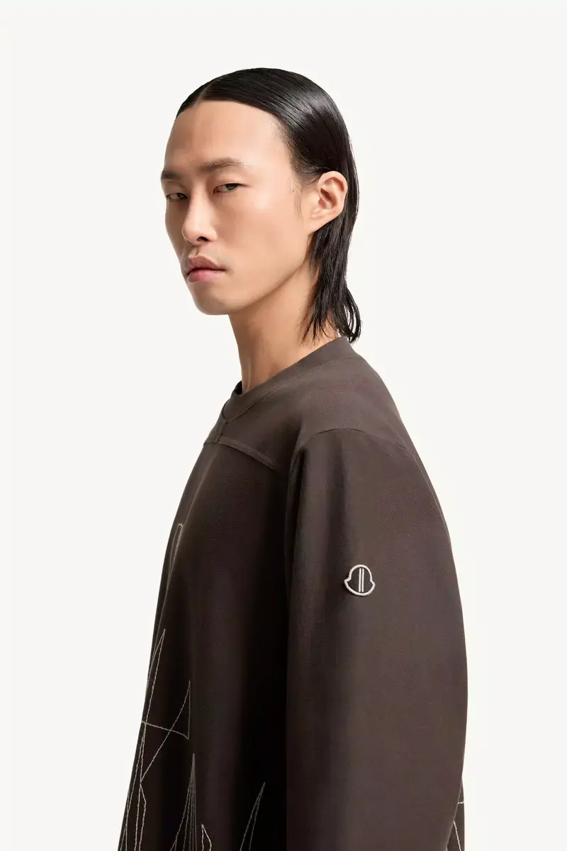 Moncler + Rick Owens Jumbo Cotton T-shirt | Thumbnail 5 Moncler + Rick Owens Jumbo Cotton T-shirt | Thumbnail 5