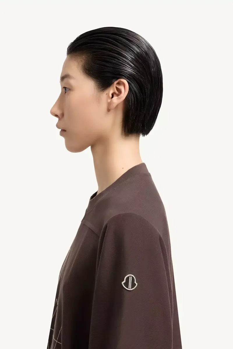 Moncler + Rick Owens Jumbo Cotton T-shirt | Thumbnail 6 Moncler + Rick Owens Jumbo Cotton T-shirt | Thumbnail 6