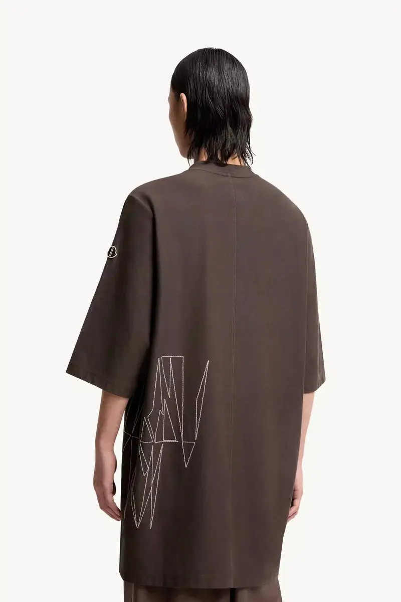Moncler + Rick Owens Jumbo Cotton T-shirt | Thumbnail 8 Moncler + Rick Owens Jumbo Cotton T-shirt | Thumbnail 8