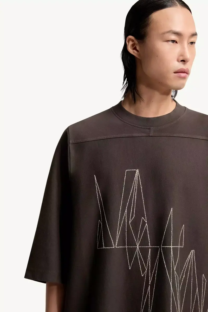 Moncler + Rick Owens Jumbo Cotton T-shirt | Thumbnail 9 Moncler + Rick Owens Jumbo Cotton T-shirt | Thumbnail 9