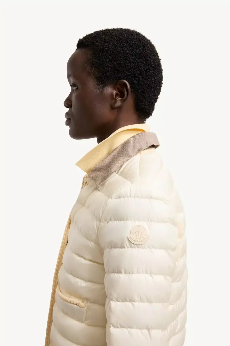Moncler Circaete Braided Trim Short Down Jacket | Thumbnail 4 Moncler Circaete Braided Trim Short Down Jacket | Thumbnail 4
