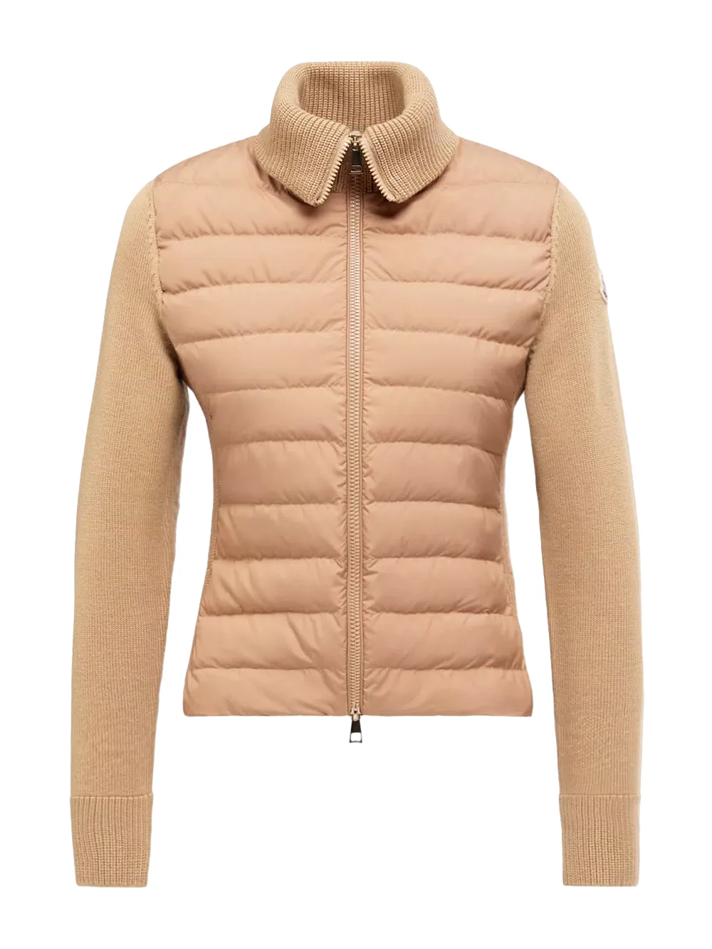 Moncler Padded Zip-up Wool Cardigan