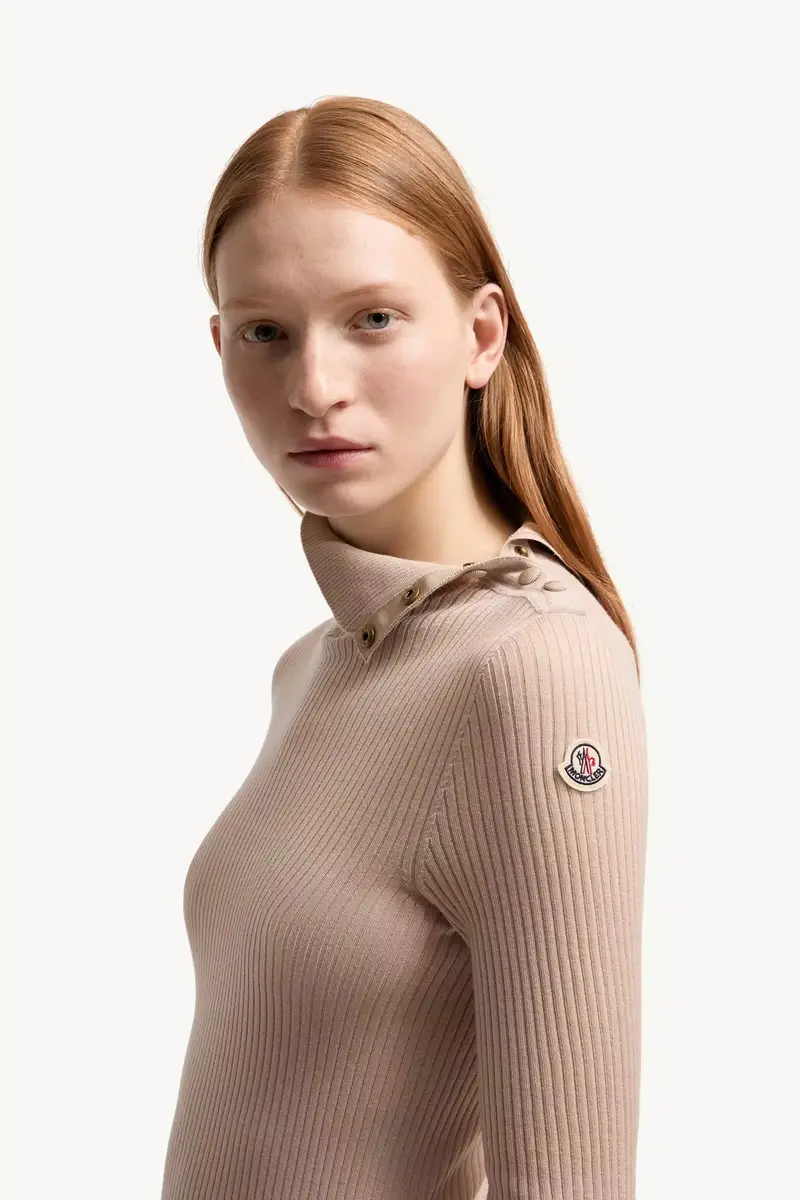 Moncler Textured Wool Sweater | Thumbnail 4 Moncler Textured Wool Sweater | Thumbnail 4