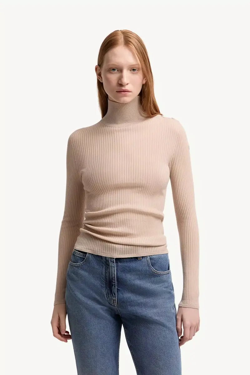 Moncler Textured Wool Sweater | Thumbnail 5 Moncler Textured Wool Sweater | Thumbnail 5