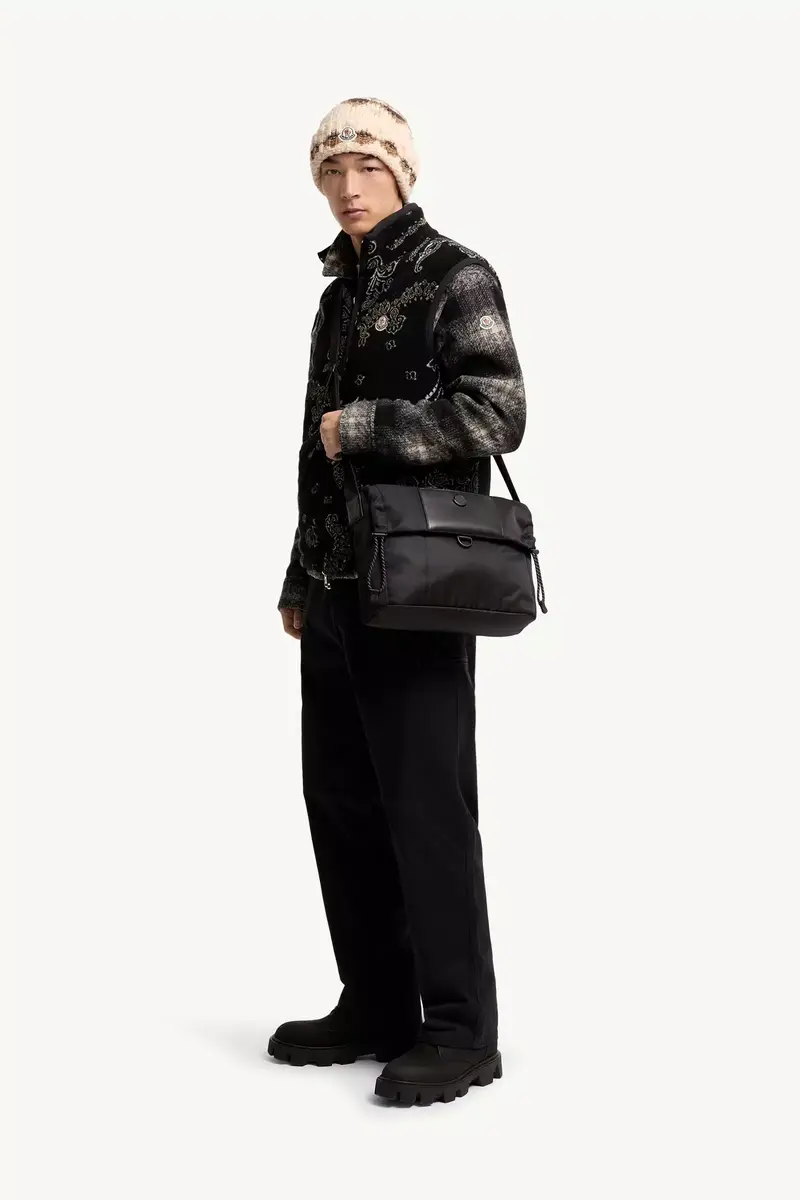 Moncler Kenton Drill Messenger Bag | Thumbnail 3 Moncler Kenton Drill Messenger Bag | Thumbnail 3