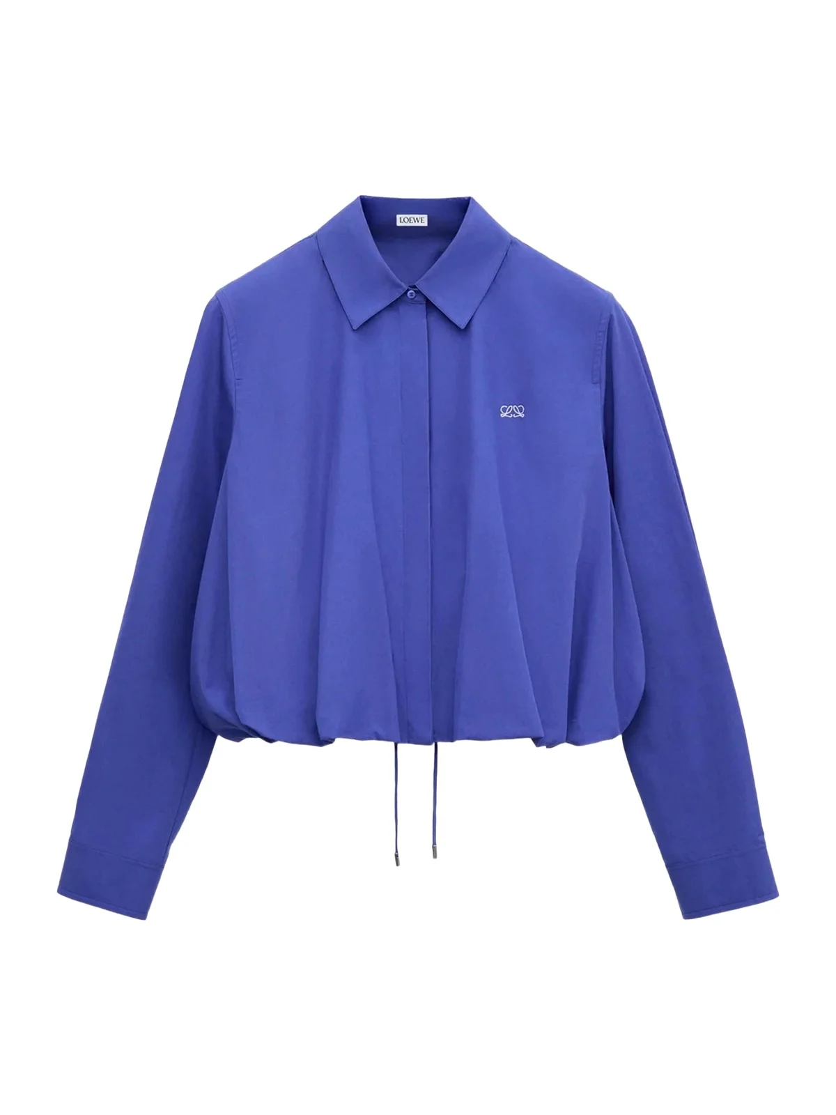 Cinched Cotton Shirt Cinched Cotton Shirt