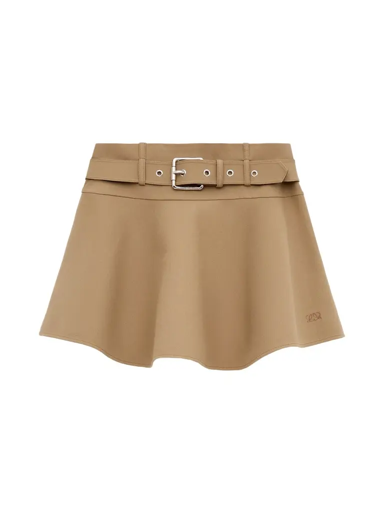Cotton Utility Mini Skirt Cotton Utility Mini Skirt