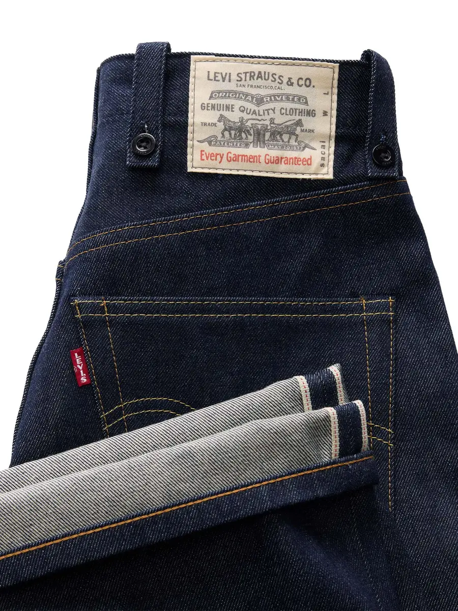 Sacai Levi's® x sacai Belted Wide-Leg Jeans | Thumbnail 3 Sacai Levi's® x sacai Belted Wide-Leg Jeans | Thumbnail 3