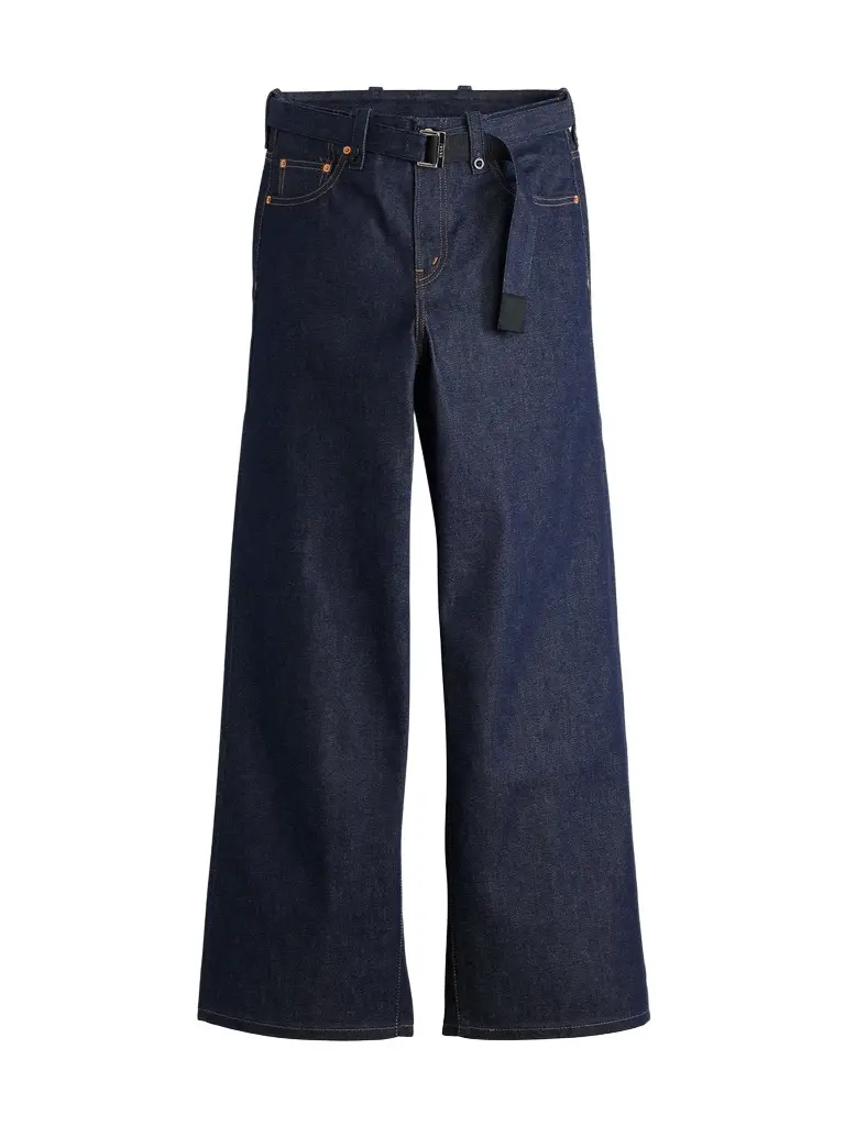 Levi's® x sacai Belted Wide-Leg Jeans Levi's® x sacai Belted Wide-Leg Jeans