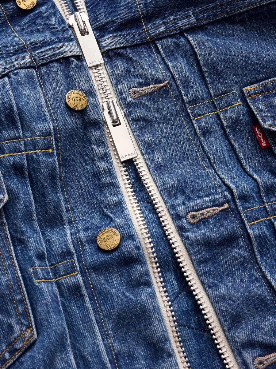 Sacai Levi's® x sacai Denim Blouse Jacket | Thumbnail 5 Sacai Levi's® x sacai Denim Blouse Jacket | Thumbnail 5