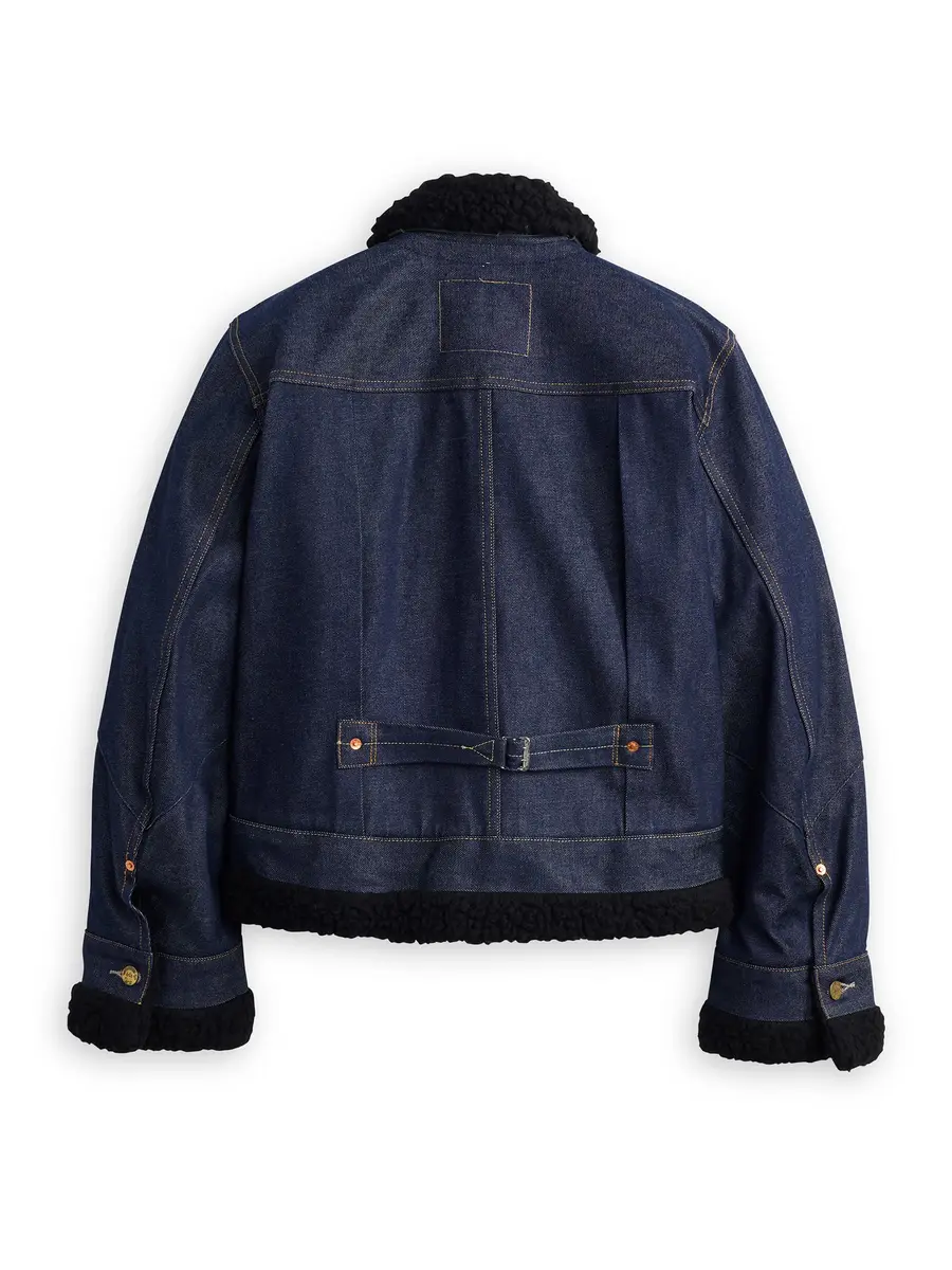 Sacai Levi's® x sacai Denim Sherpa Jacket | Thumbnail 2 Sacai Levi's® x sacai Denim Sherpa Jacket | Thumbnail 2