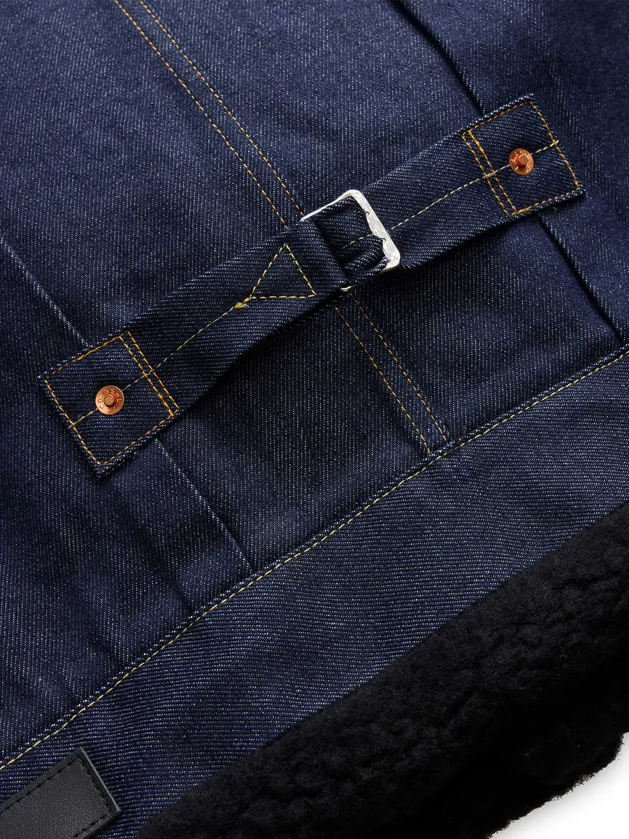 Sacai Levi's® x sacai Denim Sherpa Jacket | Thumbnail 3 Sacai Levi's® x sacai Denim Sherpa Jacket | Thumbnail 3