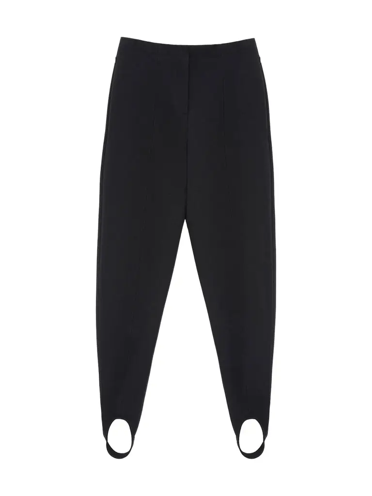 Stretch Wool Stirrup Trousers Stretch Wool Stirrup Trousers
