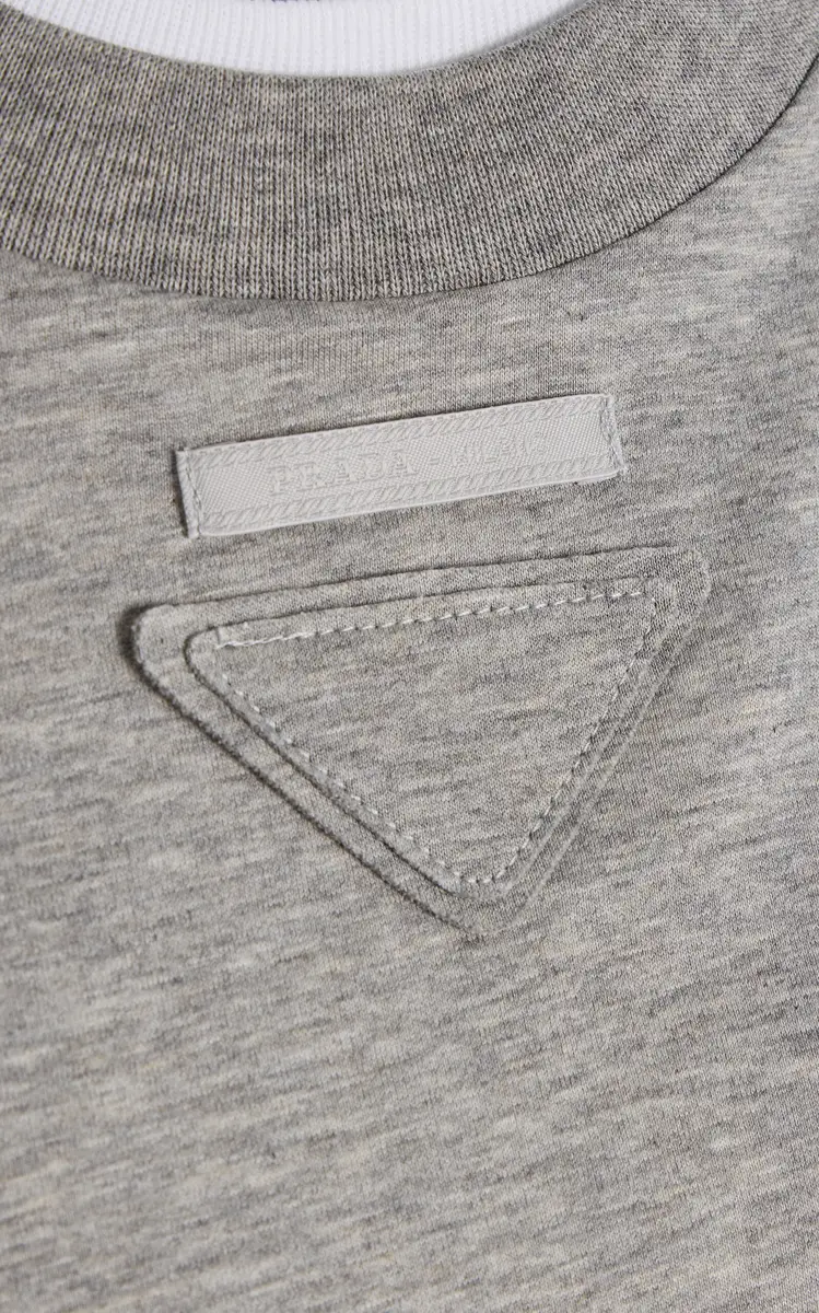 Prada Cotton Jersey T-Shirt | Thumbnail 5